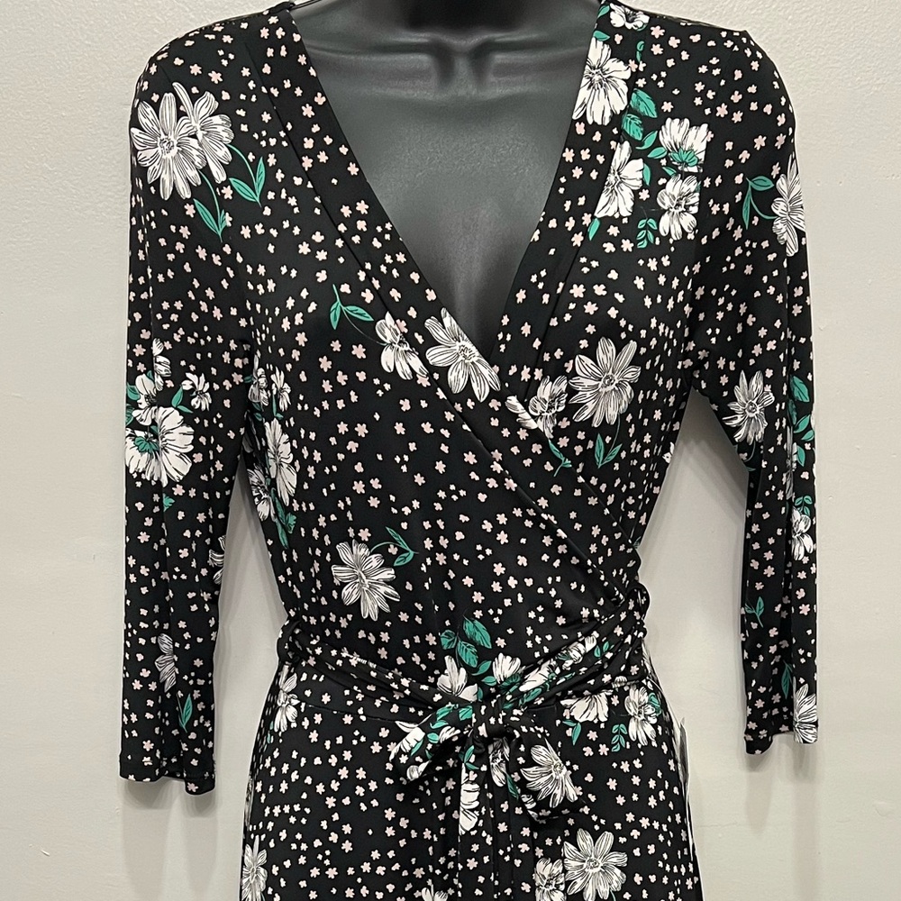 NWT faux wrap maxi dress size small